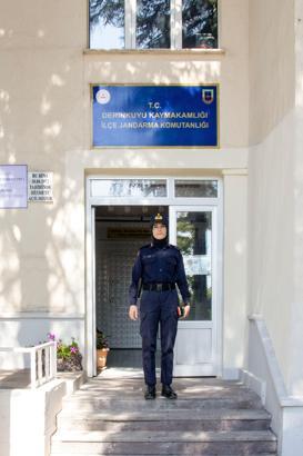 Nevşehir’de ilk kadın jandarma karakol komutanı göreve başladı