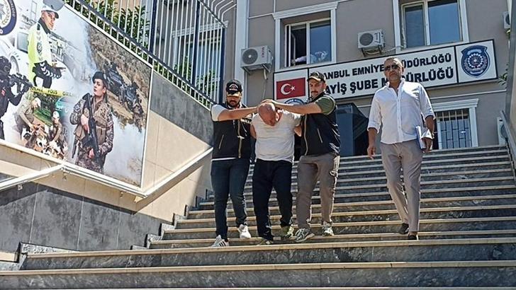Beykoz'daki 'mesaj' cinayetinin şüphelisi yakalanıp adliyeye sevk edildi