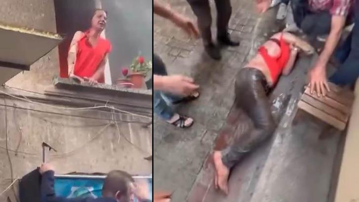 Yangında alevleri arasında kalan kadının sağlık durumu ciddiyetini koruyor