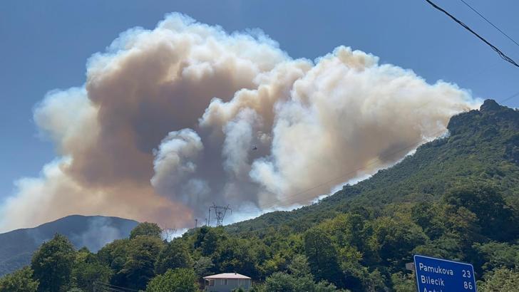 Sakarya Geyve’de yeni orman yangını / Ek fotoğraflar