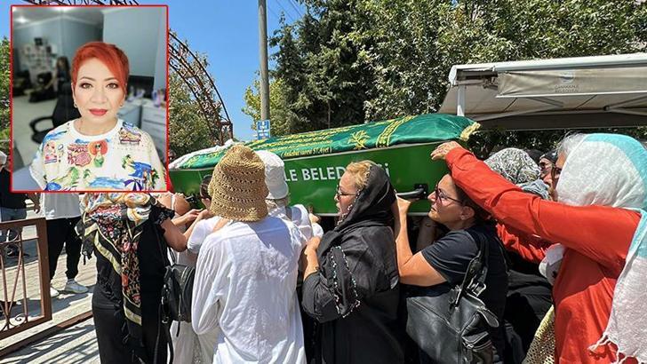 Evinde ölü bulunan Özbek Dinara'nın tabutunu kadınlar taşıdı