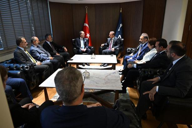 Fatih Erbakan, Yavuz Ağıralioğlu’nu ziyaret etti