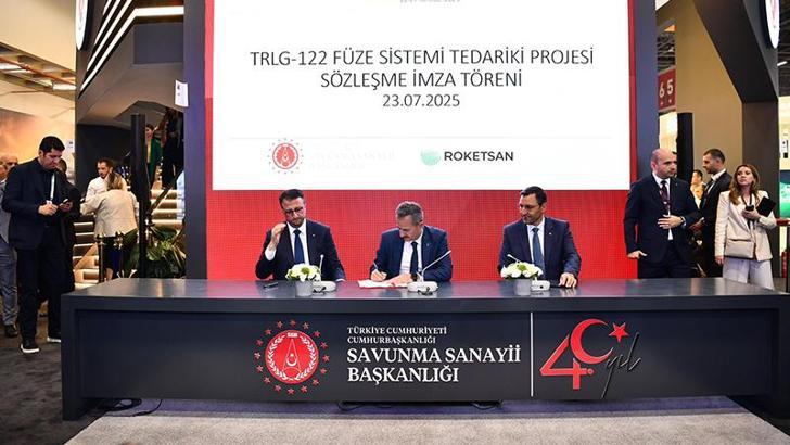 SSB, ASELSAN ve ROKETSAN GÖKBORA geliştirme sözleşmesi imzaladı