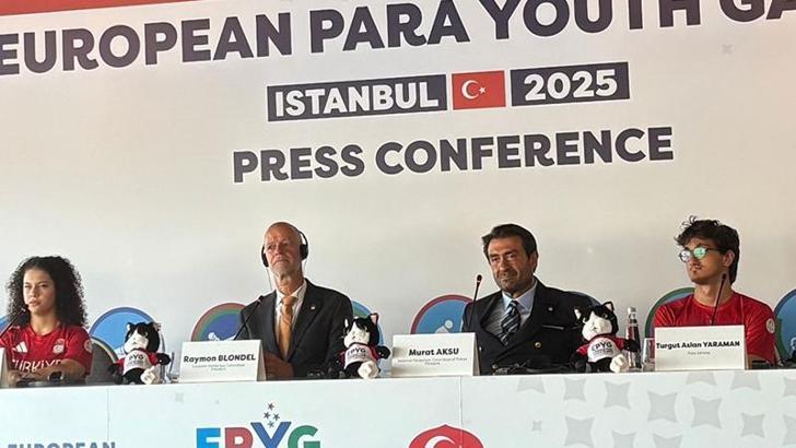 Avrupa Para Gençlik Oyunları için İstanbul’da basın toplantısı düzenlendi