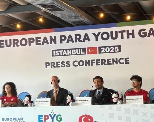 Avrupa Para Gençlik Oyunları için İstanbul’da basın toplantısı düzenlendi / Görüntü eklendi
