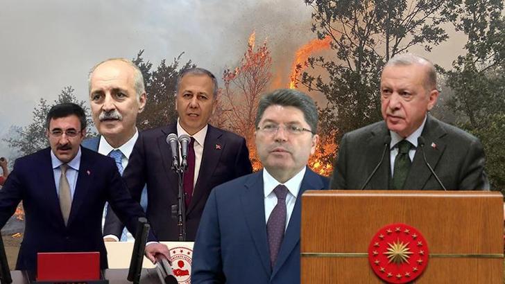 Siyasilerden orman yangınında şehit olan personeller için taziye mesajı