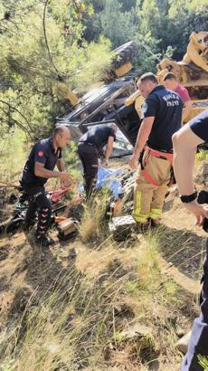 Greyderin altında kalan operatör hayatını kaybetti