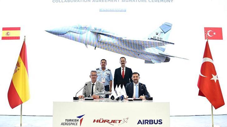 TUSAŞ ile AIRBUS İspanya arasında HÜRJET iş birliği sözleşmesi imzalandı