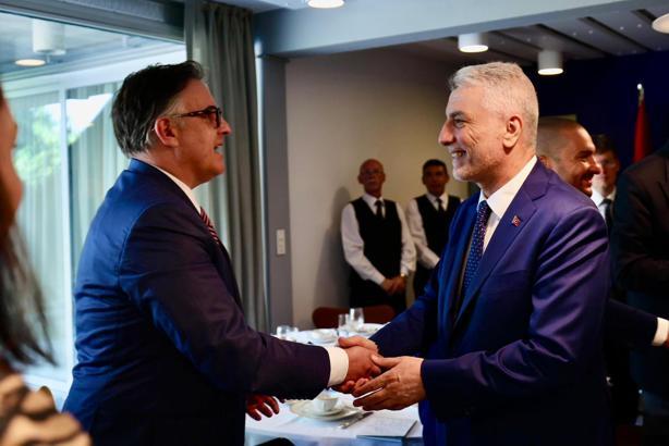 Bakan Bolat, AB üyesi ülkelerin büyükelçileriyle bir araya geldi