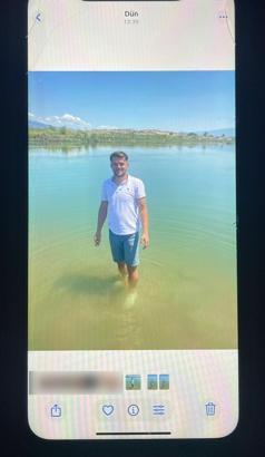 Çayda ölen kuzenlerden Zafer, olaydan önce fotoğraf çektirip arkadaşına göndermiş