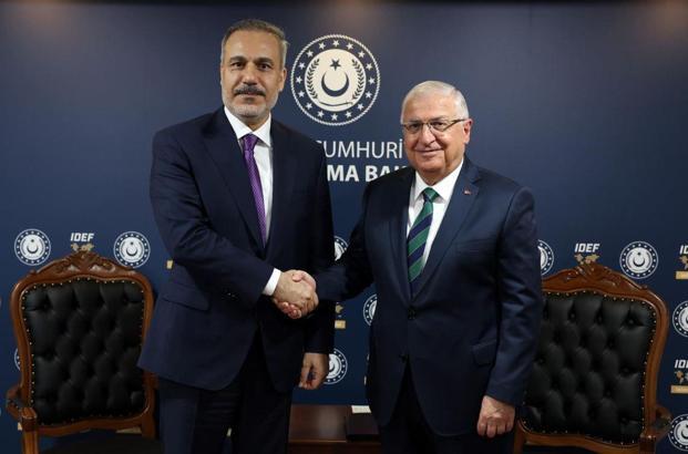 İstanbul - Dışişleri Bakanı Fidan ve Milli Savunma Bakanı Güler baş başa görüştü