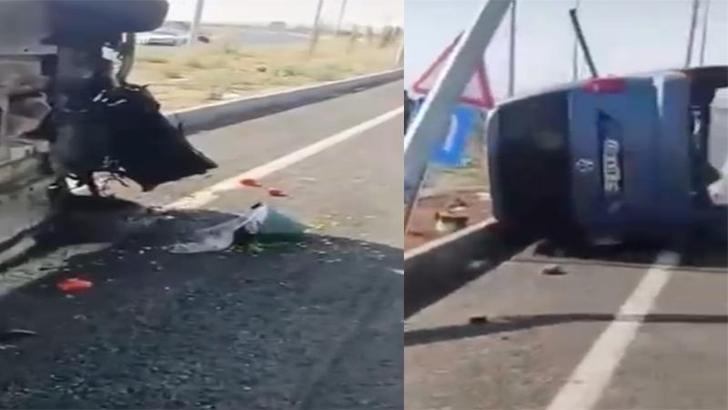 Batman’da hafif ticari araç elektrik direğine çarptı: 2 ölü, 4 yaralı