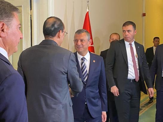 MİT Başkanı Kalın, Özgür Özel'i ziyaret etti