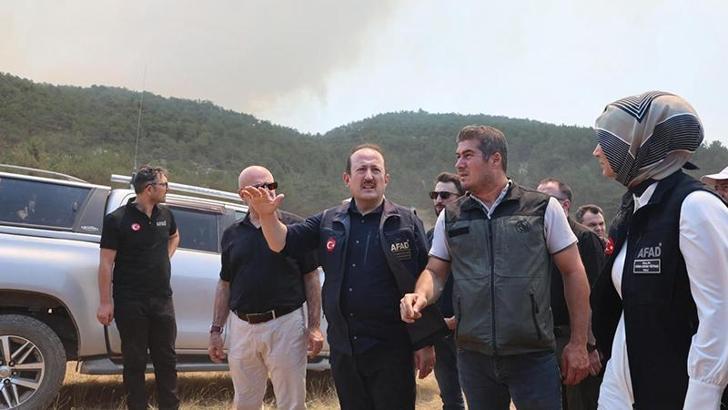 AFAD, yangın bölgelerindeki son durumu paylaştı