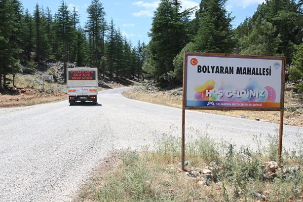 Gülnar’ın yolları yenilenmeye devam ediyor