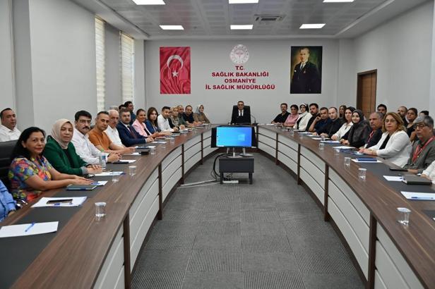Osmaniye’de sağlık hizmet sunumu değerlendirildi