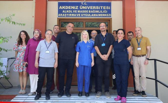 Rektör Özkan, AMBAUM'u ziyaret etti