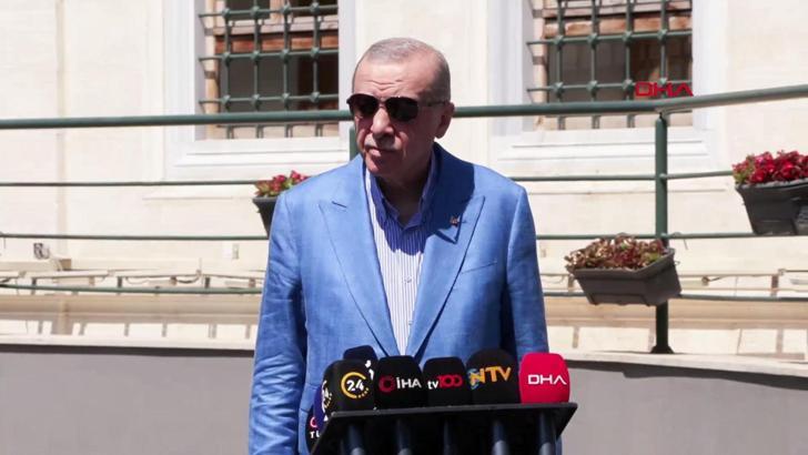 Cumhurbaşkanı Erdoğan: Çok büyük bir felaketle karşı karşıya kaldık