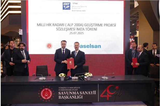 İstanbul- ASELSAN, havadan ihbar kontrol uçakları için protokol imzaladı