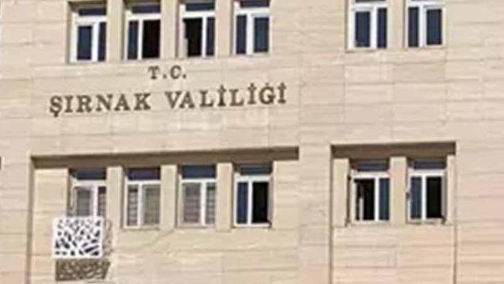 Şırnak’ta 5 bölge, 9 gün süreyle ‘geçici özel güvenlik bölgesi’ ilan edildi