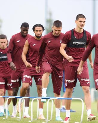 Trabzonspor yeni sezon hazırlılarını sürdürdü