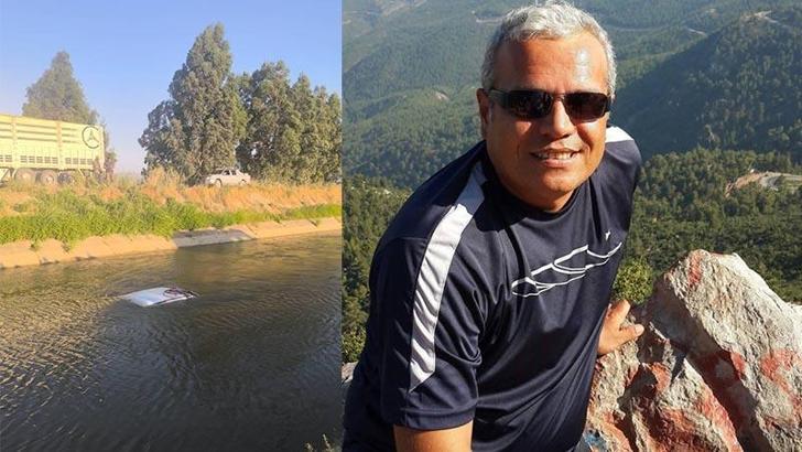 Kamyonetle sulama kanalına düşen ziraat mühendisi öldü