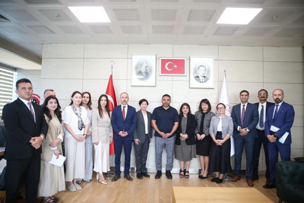 Asya Kalkınma Bankası Heyeti’nden Gençlik ve Spor Bakanlığı’na ziyaret