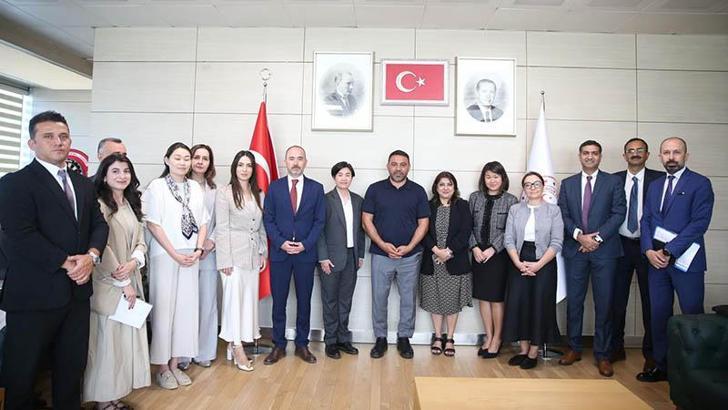 Asya Kalkınma Bankası Heyeti’nden Gençlik ve Spor Bakanlığı’na ziyaret