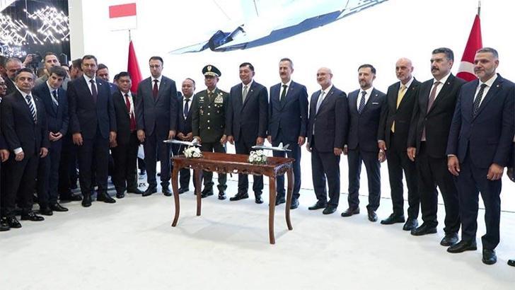 48 adet KAAN'ın satışı için Endonezya ile imzalar atıldı