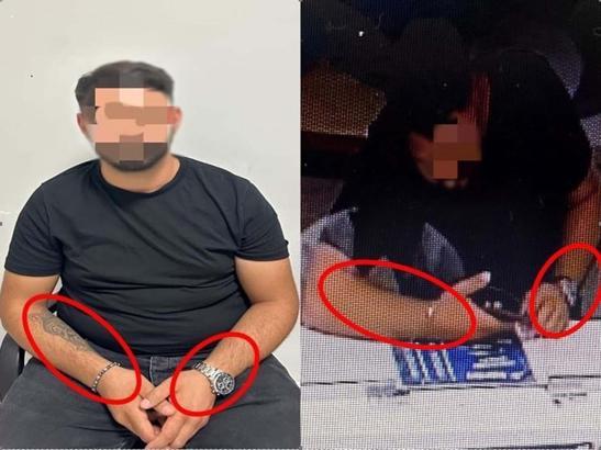 Dolandırıcılık şüphelisi, kolundaki dövmeden yakalandı
