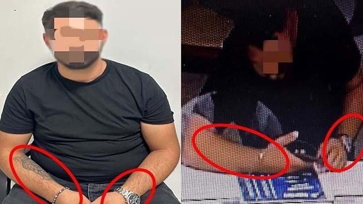 Dolandırıcılık şüphelisi, kolundaki dövmeden yakalandı