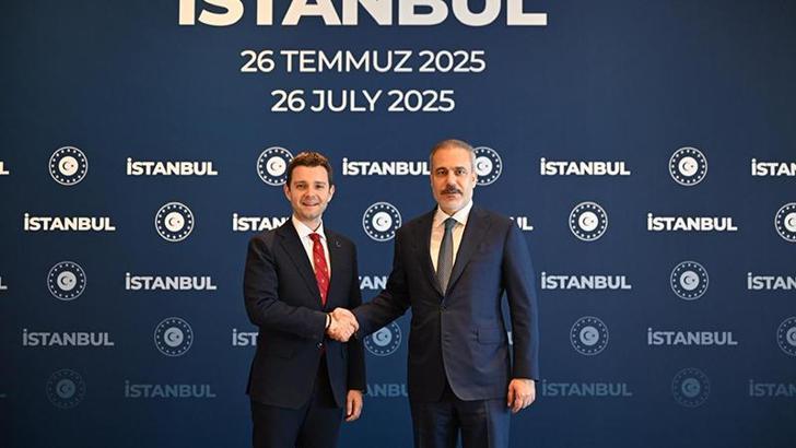 Bakan Fidan, Kuzey Makedonya Dışişleri ve Dış Ticaret Bakanı Mucusnski ile bir araya geldi