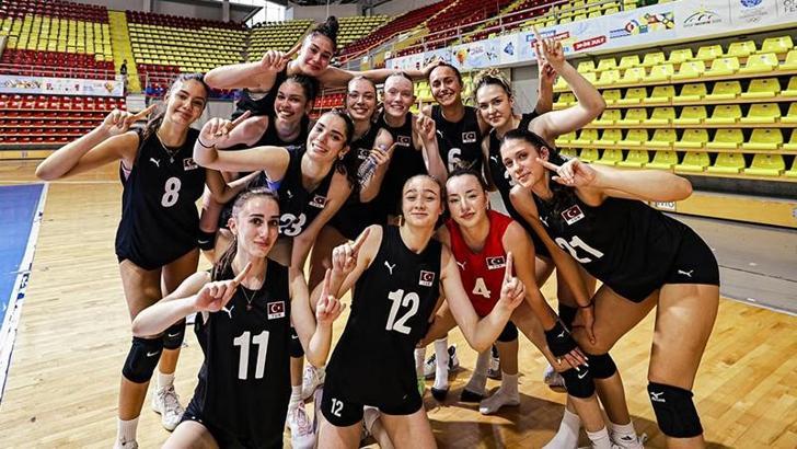 18 Yaş Altı Kız Voleybol Milli Takımı, Avrupa Gençlik Olimpik Yaz Festivali'nde şampiyon