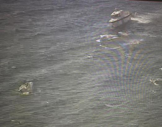 İstanbul- Kınalıada açıklarında tekne battı; 7 kişi kurtarıldı-1