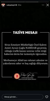 Kayseri'de kamyonla çarpışan otomobildeki 2 polisten başkomiser kurtarılamadı (2)