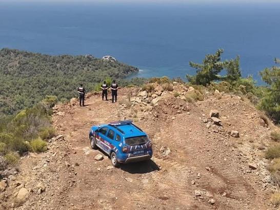 Datça'da orman yangınlarına karşı nöbet