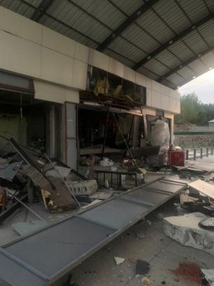 Van'da akaryakıt istasyonunda patlama: 1 yaralı