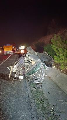 Ankara'da iki otomobil çarpıştı: 6 yaralı