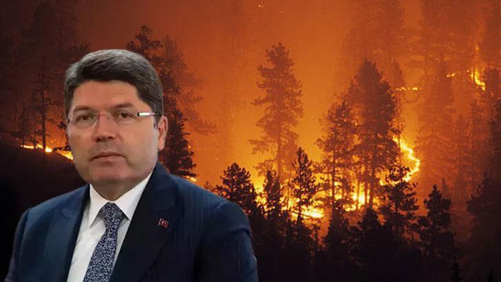 Bakan Tunç: Orman yangınlarına ilişkin soruşturmalar kapsamında 21 kişi tutuklandı