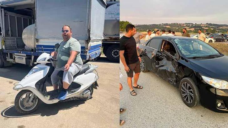 Sakarya’da otomobille çarpışan motosikletin sürücüsü öldü