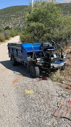 Isparta'da kaza: 1 ölü, 3 yaralı