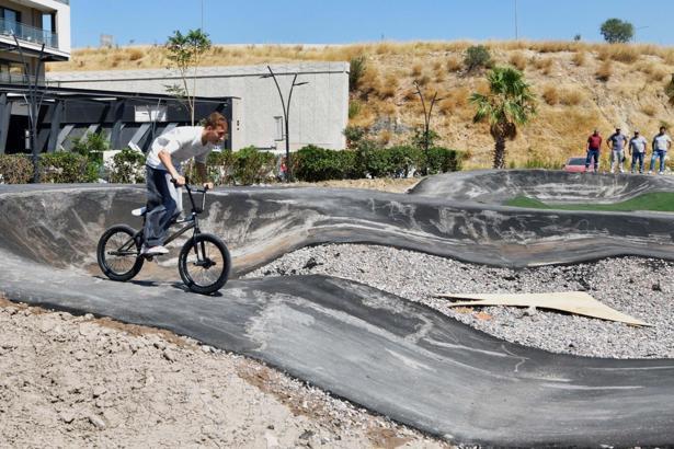 Bornova'da Bisiklet Performans Parkı'nda sona gelindi