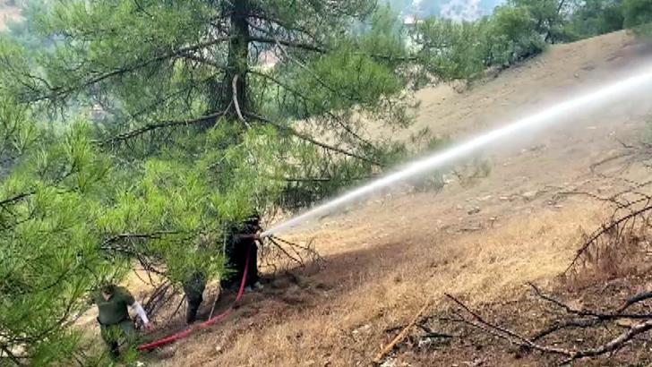 Kahramanmaraş’taki orman yangını 3’üncü gününde