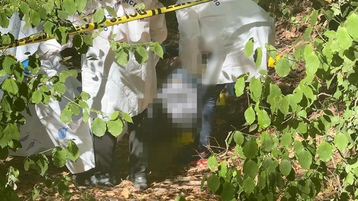 Sarıyer'de ormanlık alanda başına çöp poşeti geçirilip bantlanmış erkek cesedi bulundu