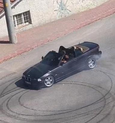 Kırşehir’de otomobiliyle drift atan sürücüye 46 bin TL ceza