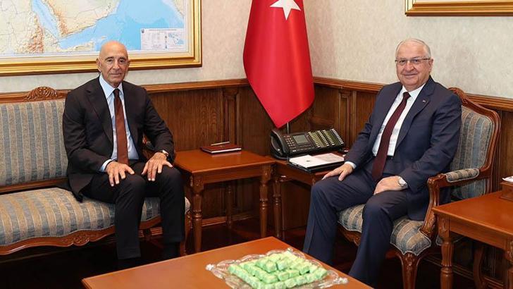 Bakan Güler, ABD Büyükelçisi Barrack'ı kabul etti