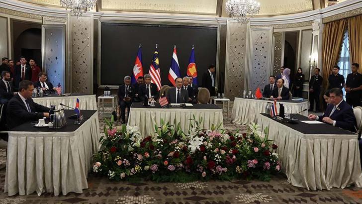 Tayland ve Kamboçya, ateşkes konusunda anlaşma sağladı