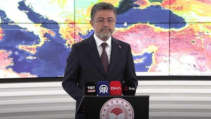 Bakan Yumaklı: Bursa Kestel ve Kahramanmaraş yangınları büyük ölçüde kontrol altında