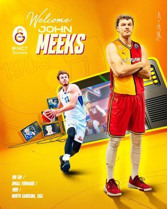 Galatasaray MCT Technic, John Meeks'i kadrosuna kattı