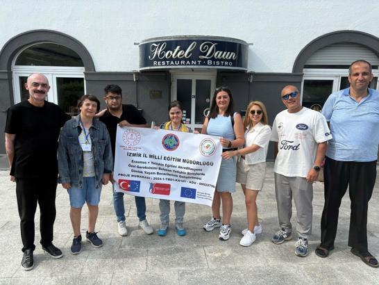 Özel bireyler ilk kez Erasmus'a katıldı